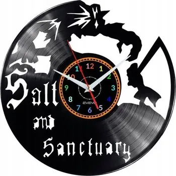 Hodiny SALT AND SANCTUARY VIDEO GAME NÁSTĚNNÉ HODINY DEKORATIVNÍ MODERNÍ DESKA W