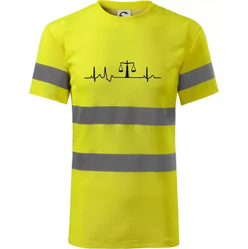 Pánské oblečení EKG soudce - Triko reflexní - HV PROTECT - L ( Neonově žlutá )