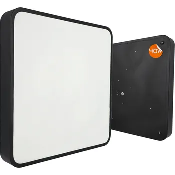 LED PANEL NÁSTĚNNÝ STROPNÍ SVÍTIDLO SVÍTIDLO 40W 40cm ČERNÝ