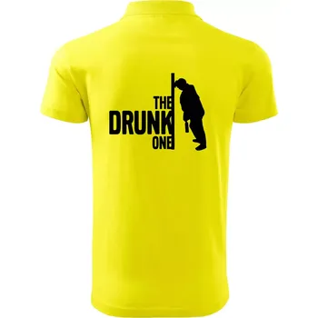 Pánská košile Bachelor party - The drunk one - Polokošile pánská Pique Polo 203 - M ( Citrónová )