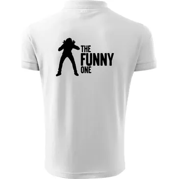 Pánská košile Bachelor party - The funny one - Polokošile pánská Pique Polo 203 - 5XL ( Bílá )