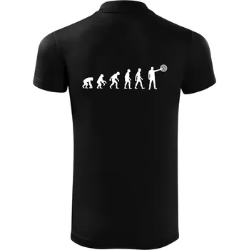 Pánská košile Evoluce střelec terč - Polokošile Victory sportovní (dresovina) - XL ( Černá )