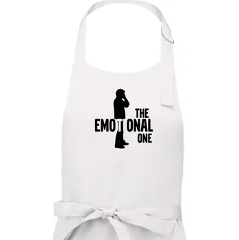 Kuchyňská zástěra Bachelor party - The emotional one - Pánská zástěra na vaření - Univerzální velikost ( Bílá )