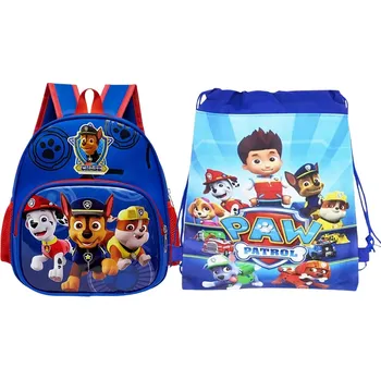 Dětský batoh Sada batohu pro předškoláky a školáky Batoh Tlapková patrola pro chlapce + taška na boty