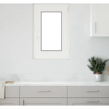 Okno vidaXL Okno do sklepa "RISOR" 50x75 cm otevíravě-sklopné DIN pravé [4108384] Barva: Bílá