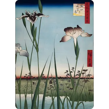 Obraz Magnes Utogawa Hiroshige Slivoň v zahradě Kameido 7x5 na ledničku Ukiyo