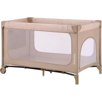 Lionelo - Cestovní postýlka JASMIN EASY FOLD Beige Sand