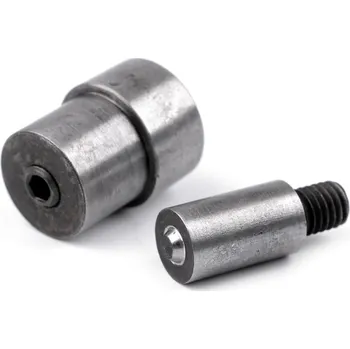 Piston k nýtování průchodek vnitřní Ø5 mm a na průchodku květ, barva nikl