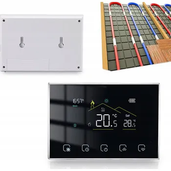 Bezdrátový Wi-Fi Termostat RF pro Elektrické Podlahové Topení s LCD Displejem