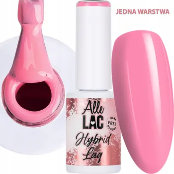 Přípravek na nehty Hybridní lak ALLELAC 6g LED/UV Gel Polish Flash Pink Sweat Růžový