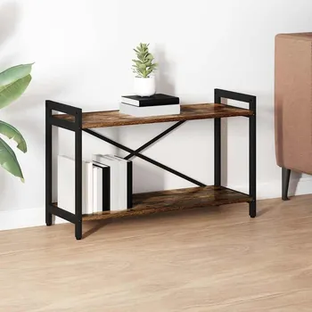 Knihovna vidaXL Knihovna Kouřový dub 40 x 30 x 85 cm kompozitní dřevo [868433]