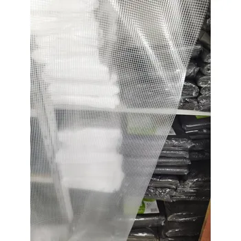 Stavební fólie Folie čirá s mřížkou 625g/m2 šíře 250cm role 30m