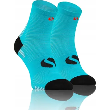 Dámské ponožky Sesto Senso 3 páry běžeckých ponožek pánské dámské 35-38 černé