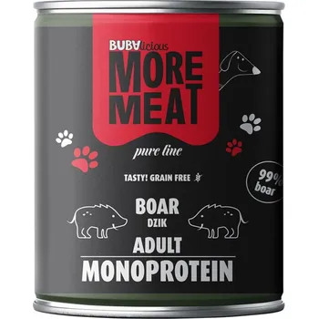 Krmivo pro psa BUBA More Meat Mono Pure Kančí maso 800g
