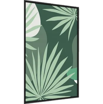 Obraz Plakát na zeď Tropické LISTY Dekorace Léto 50x70