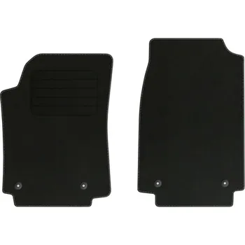 autokoberec Velurové autokoberce s upevněním v sadě Edecor