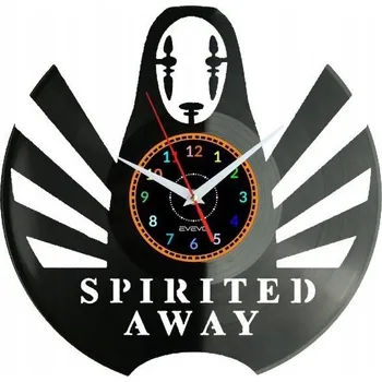 Hodiny Cesta do fantazie Nástěnné hodiny z vinylové desky - moderní dekorace jako dárek