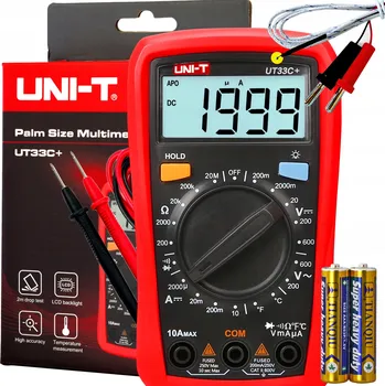 Multimetr Ruční multimetr UNI-T UT-33C+