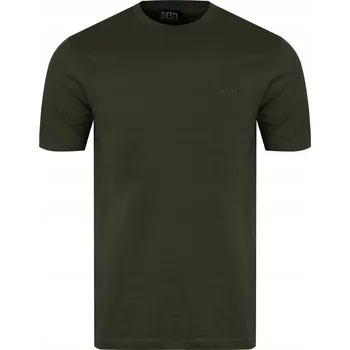 Pánské Tričko DIESEL - A18997-RPATI-5IX bavlněné tričko KHAKI