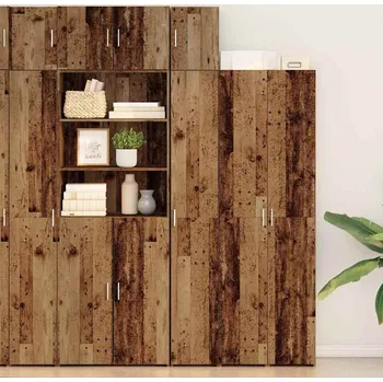 Komoda vidaXL Nástěnná skříň Staré dřevo 30 x 42,5 x 39,5 cm kompozitní dřevo [869147]