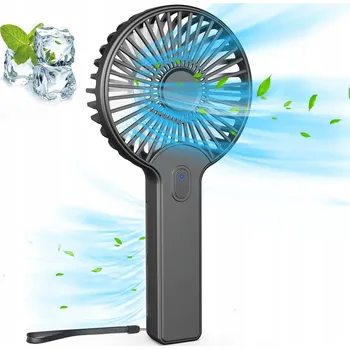 Domácí ventilátor Mini stolní ventilátor Ruční přenosný USB ventilátor 3 režimy rychlosti