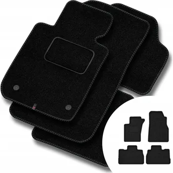 autokoberec Velurové autokoberce Motos 4 ks