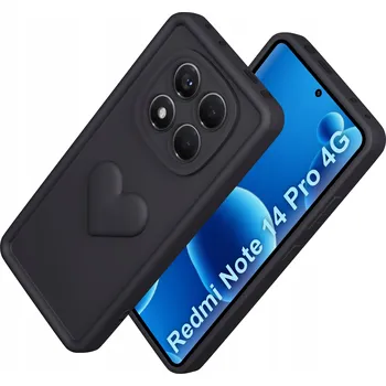 Pouzdro na mobilní telefon Zadní Kryt KrainaGSM pro Xiaomi Redmi Note 14 Pro 4G, černý