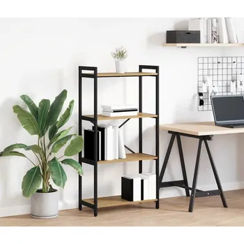 Knihovna vidaXL Knihovna Artisanový dub 40 x 30 x 85 cm kompozitní dřevo [868394]