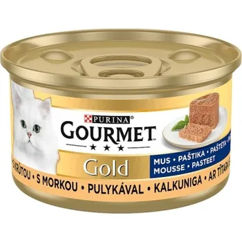 Gourmet 85g gold paštika krůta cat/12ks