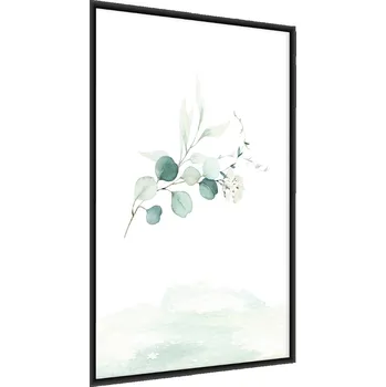 Obraz Plakát na zeď Vločky LISTY Větvičky Dekorace 30x40