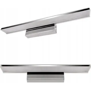 Nástěnné svítidlo Nástěnné svítidlo GOLED stříbrné s integrovaným LED zdrojem 9 W