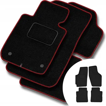 autokoberec Velurové autokoberce Motos 4 ks