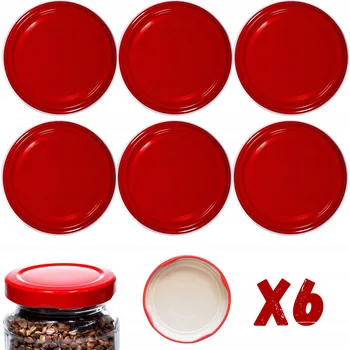 Obraz Víčka, krytky, šroubovací víčka, zátky, víka 66mm 6 ks VZOR R PZH