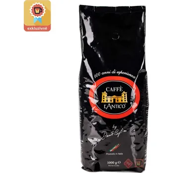 Káva Caffé L´Antico Black - zrnková káva 1 kg