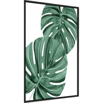 Obraz Plakát v rámu LISTY Monstery Ozdoba Květina 50x70