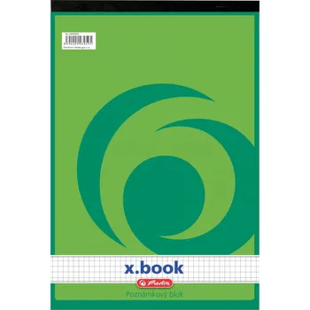 Blok Herlitz - Blok poznámkový A5/50 listů, čtvereček