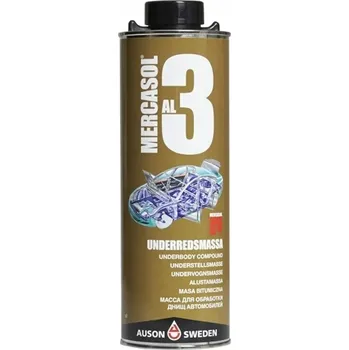 autokoberec MERCASOL 3 AL 1000ml UBS Tvrdý hnědý Vosk Antikorozní Auson NOXUDOL