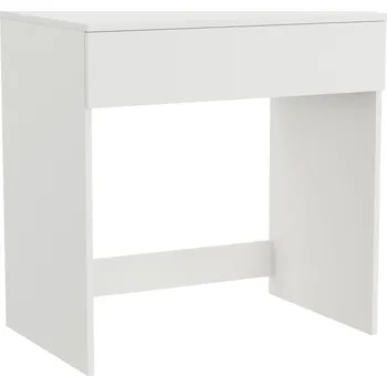 Psací stůl Psací stůl ComfortCove bílý obdélníkový 75,4 x 50,2 cm se 3 zásuvkami