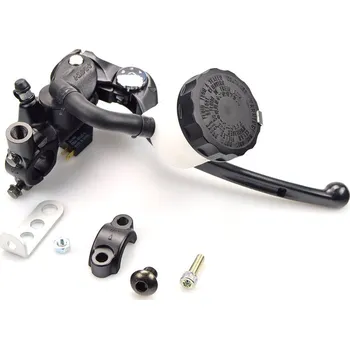 Brzda pro motocykl NISSIN brzdová pumpa MCBR 17 radiální black
