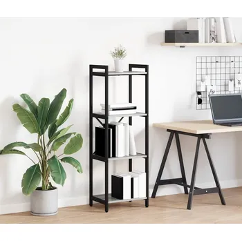 Knihovna vidaXL Knihovna Šedá sonoma 40 x 30 x 85 cm kompozitní dřevo [868362]