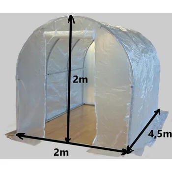 Fóliovník Náhradní plachta na zahradní fóliovník 2 x 2 x 4,5m (typ 6)