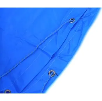 bazénová plachta Krycí plachta na bazén Černo-Modrá silná 200g/m2 - NA MÍRU