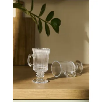 Sinsay - Skleněný hrnek s uchem 4pak - bílá - 586ES-00X - 586ES-00X-ONE