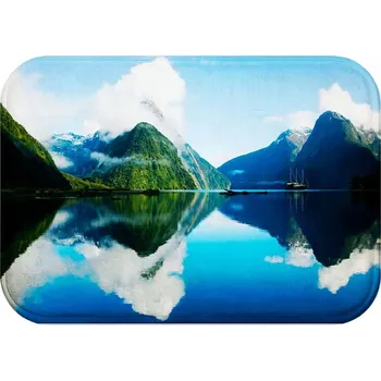 Koupelnová předložka KOUPELNOVÁ PŘEDLOŽKA MĚKKÁ 60X40 PRYSZNIC MATA ANTYPOŚLIZGOWA STYLOWA VZOR