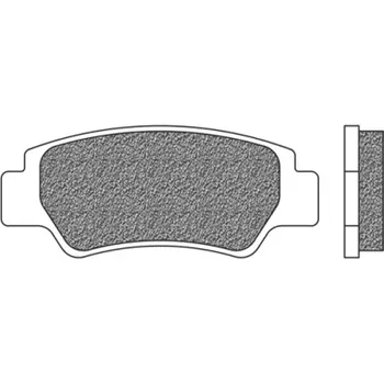 Brzdová destička brzdové destičky, NEWFREN (směs OFF ROAD ATV SINTERED) 2 ks v balení M502-1000
