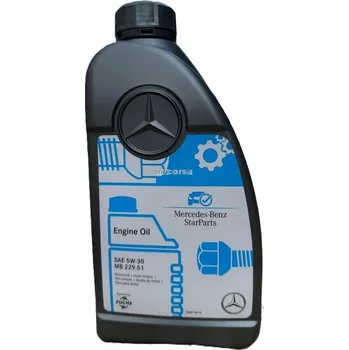 Motorový olej Motorový olej Mercedes MB 229.51 5W-30 1L originální