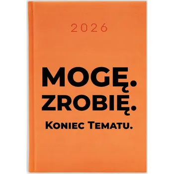 Kalendář Knižkový kalendář 2026 A5 oranžový