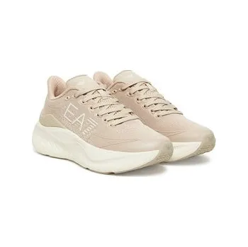 Dámská móda Sneakersy EA7 Emporio Armani X8X245 XK442 MZ211 Béžová 37_13