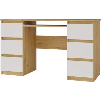 Psací stůl Falco Psací stůl Kima dub artisan/bílá