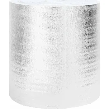 Radiátor vidaXL Reflexní fólie za radiátor Stříbrná 5 x 0.5 m Polyethylen [42009830]